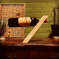 Balansplank voor wijnfles