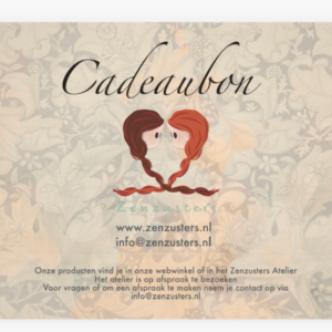 zenzusters cadeaubon kadobon